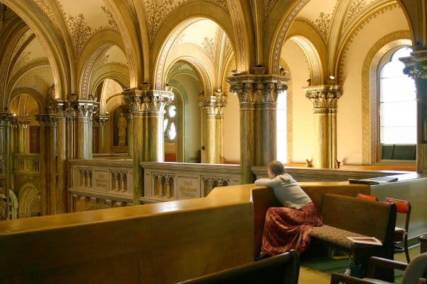 Sister Sarah in Mary of the Angels Chapel