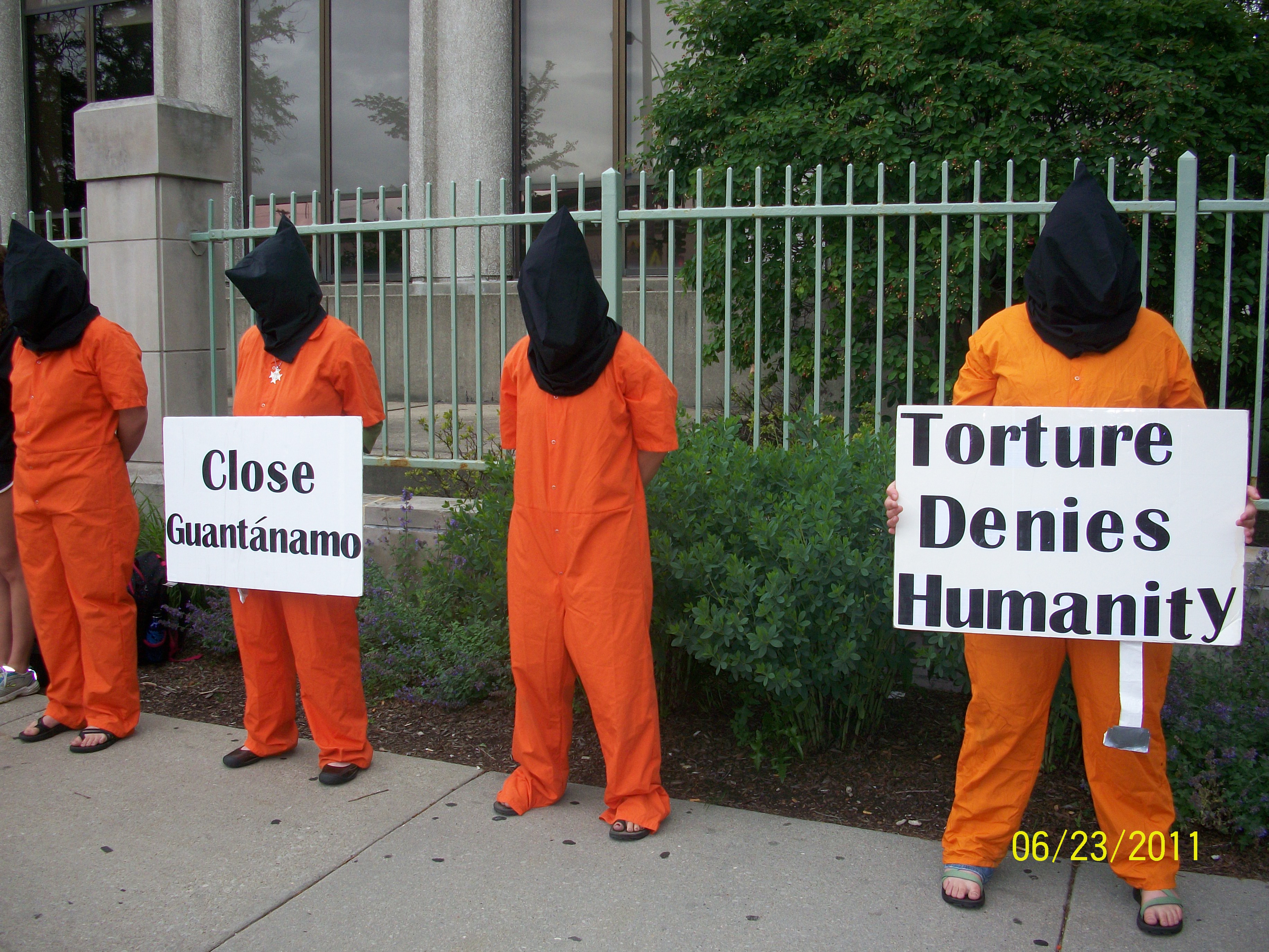 Anti-torture Vigil, Chicago June 23, 2011