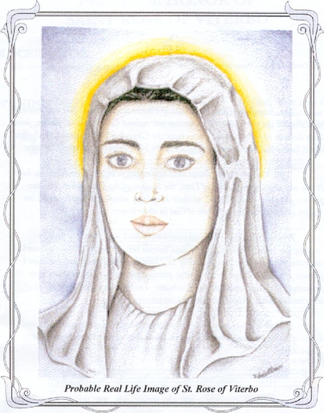 The saint and the sisters of St. Rose