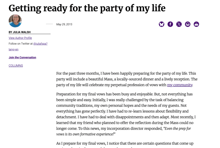 Getting ready for the party of my life