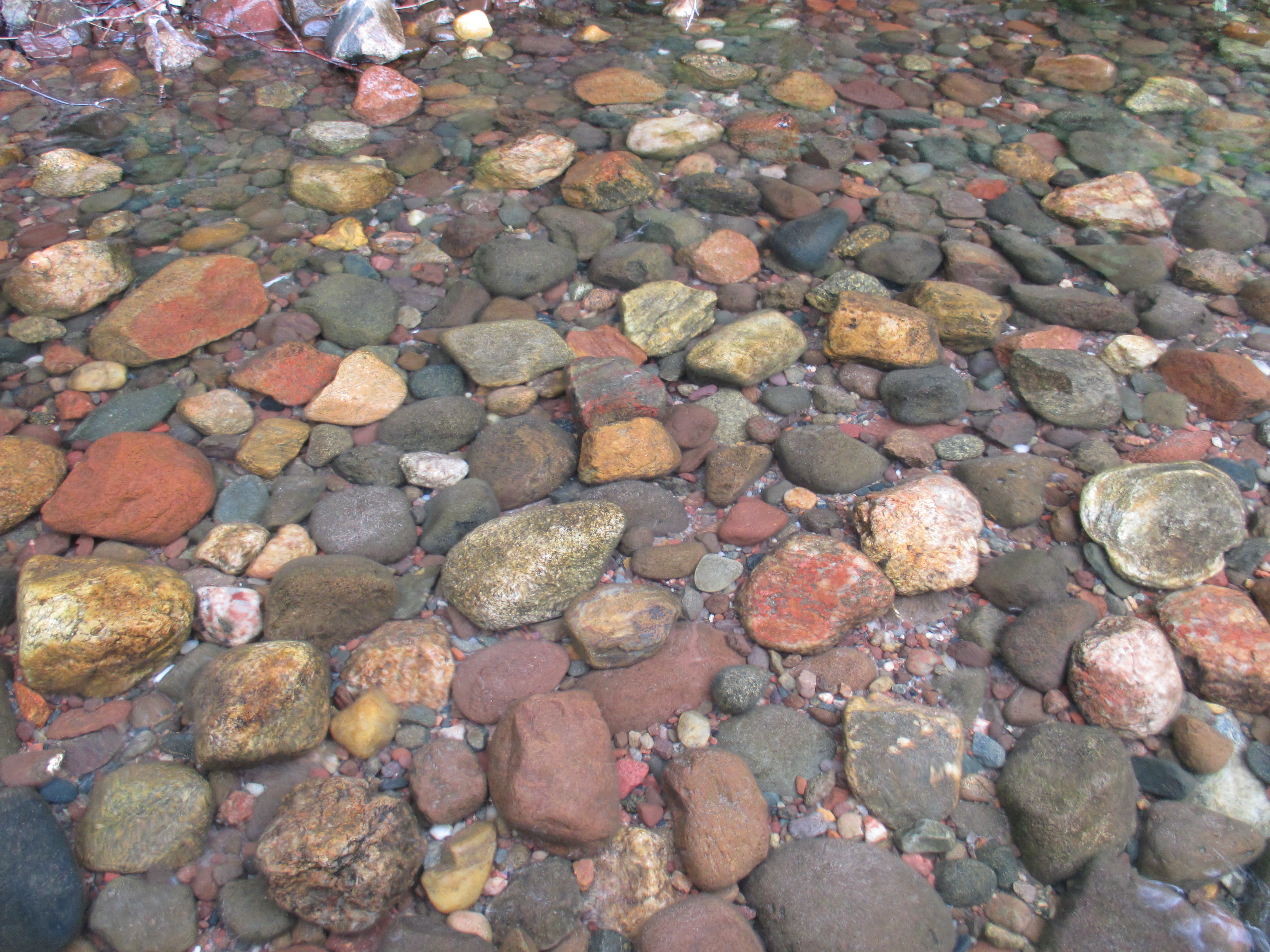 "Stones in Trout Lake" near Marywood Spirituality Center Photo by Julia Walsh FSPA