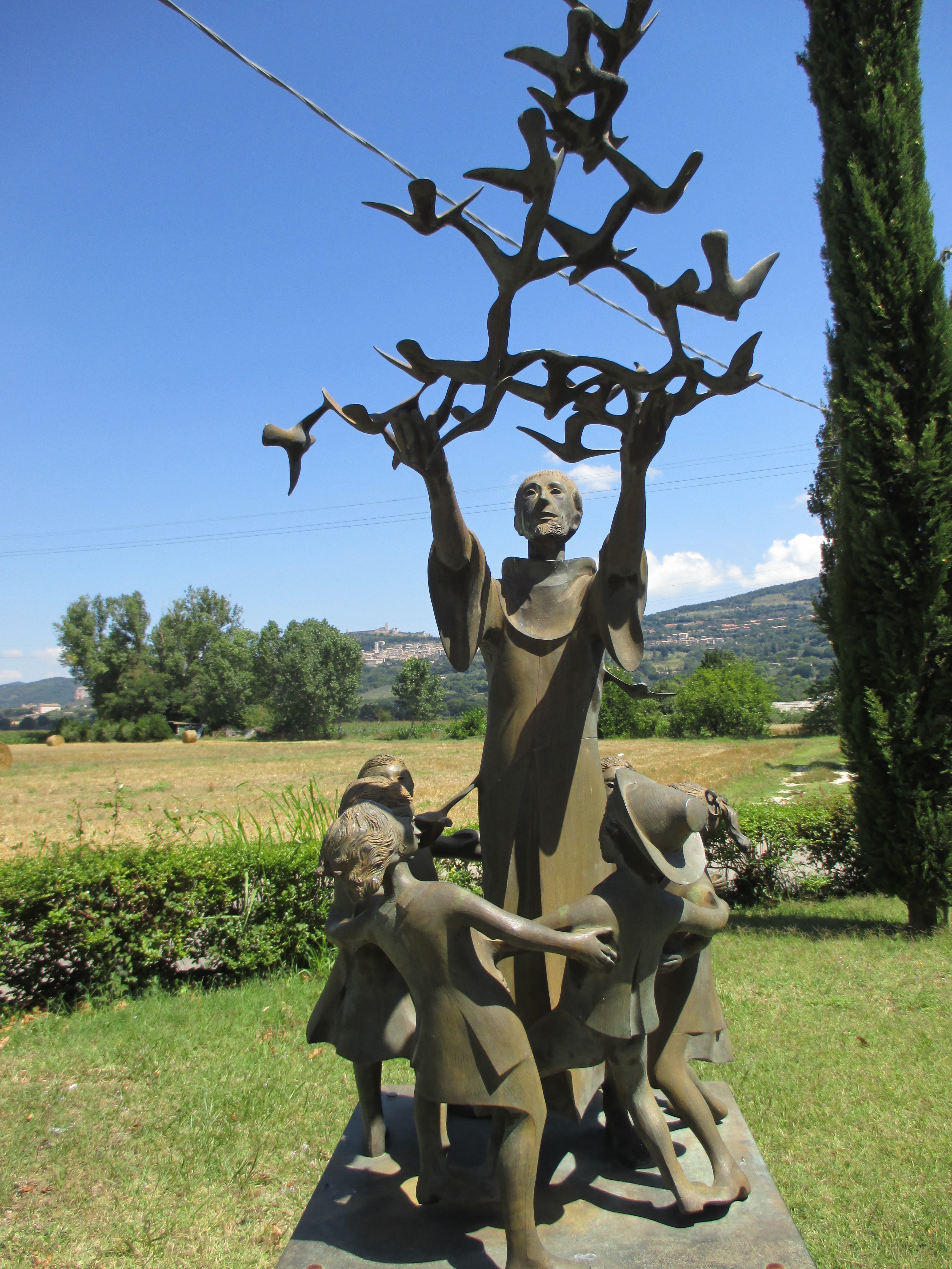 St. Francis and the Children of God. Photo by Julia Walsh FSPA