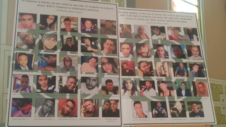 Orlando faces in the sanctuary: Sacred wounds and the communal body