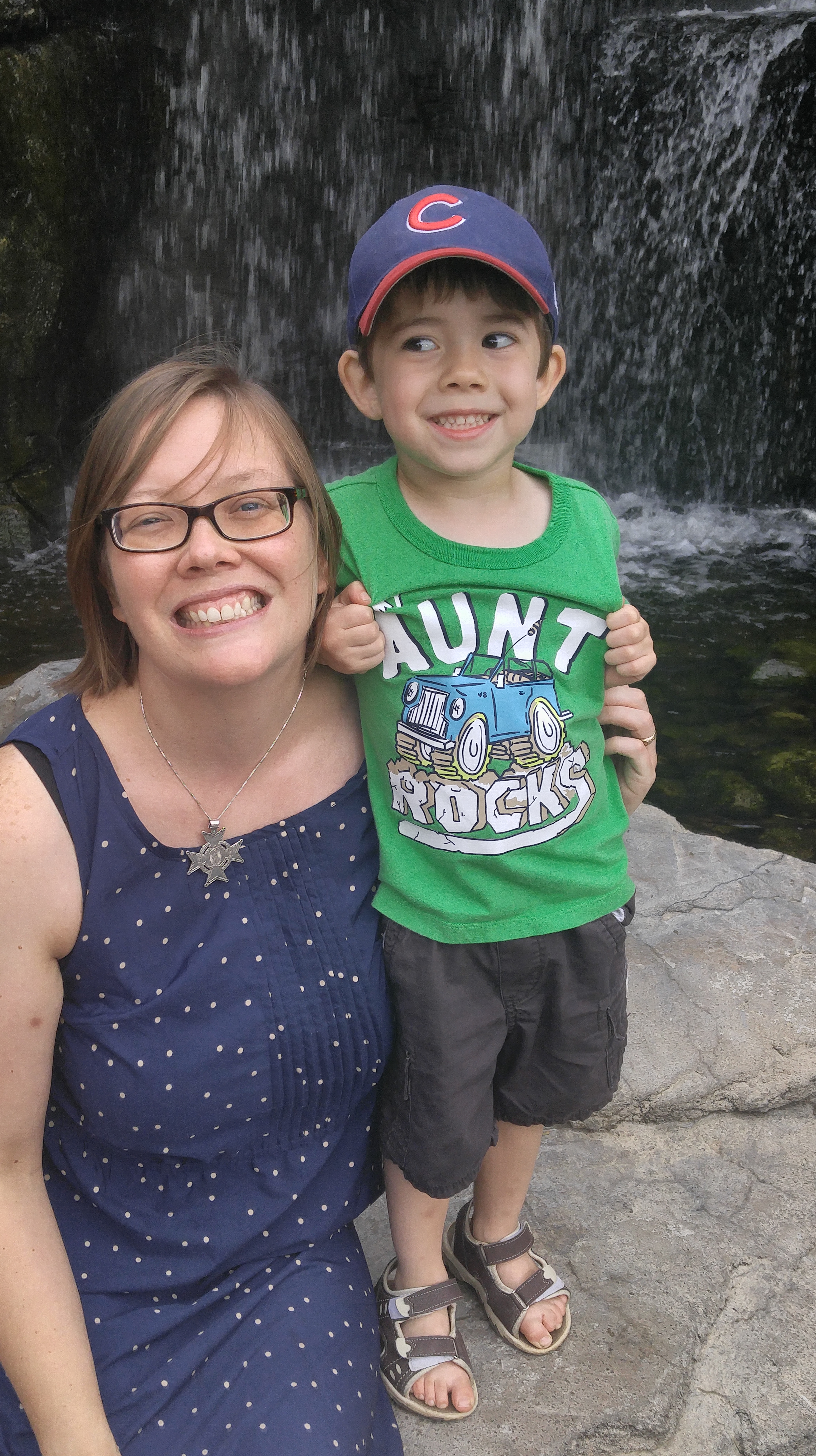 My nephew and I, July 2016