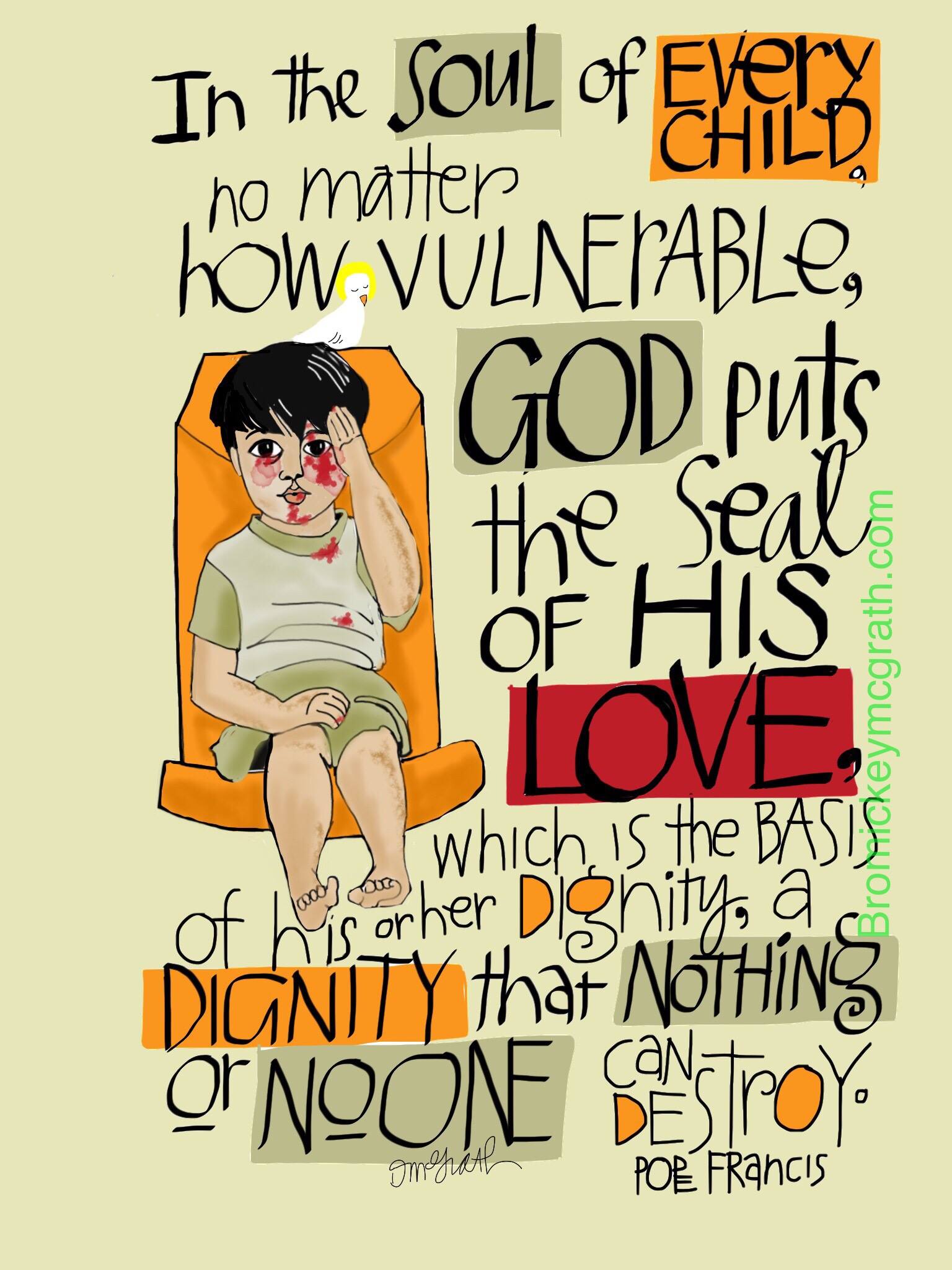 Prayer for Children of Syria by Bro. Mickey O'Neill Mcgrath, OSFS Source: http://bromickeymcgrath.com