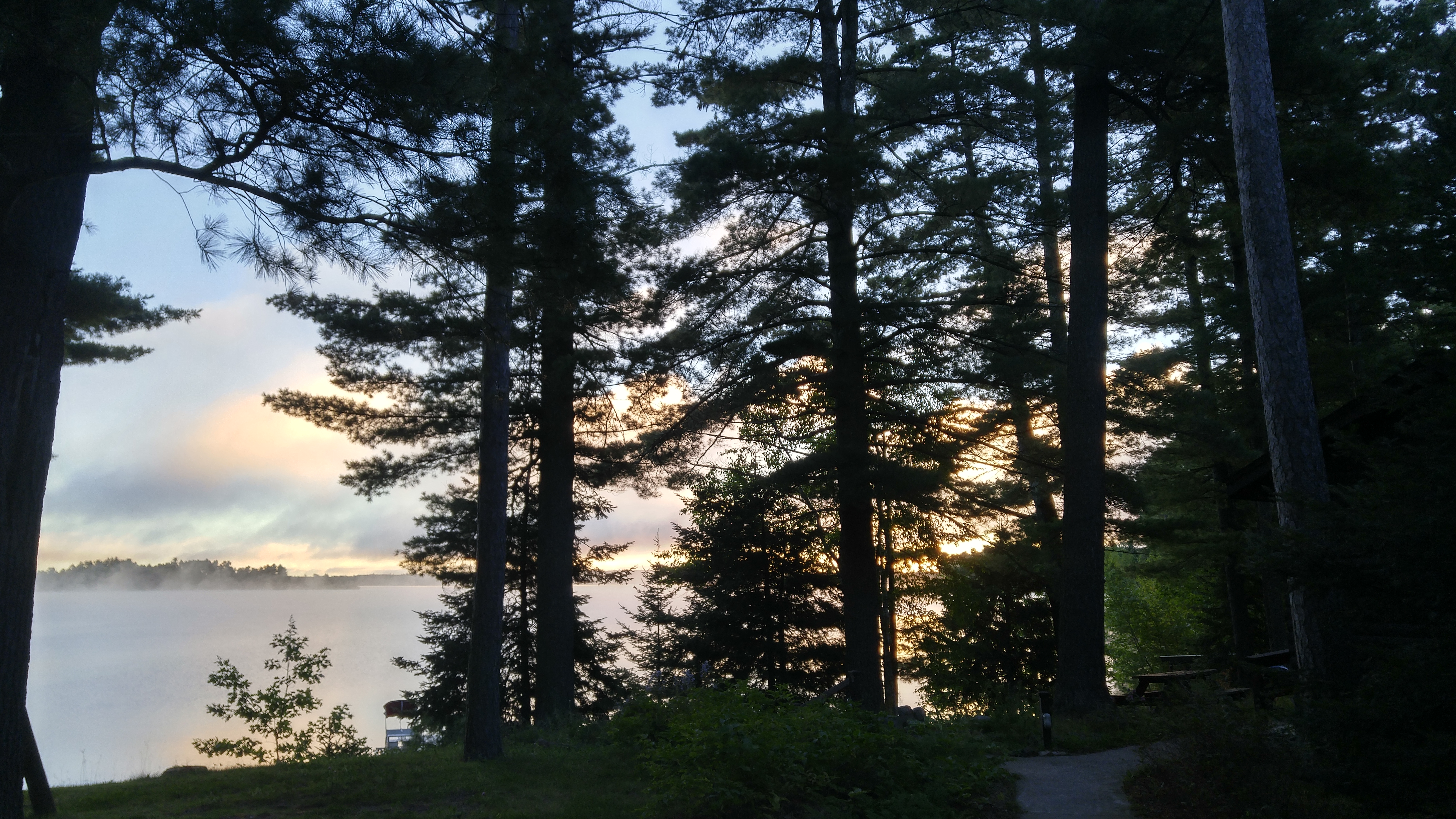 "Sunrise at Trout Lake" photo by Julia Walsh FSPA