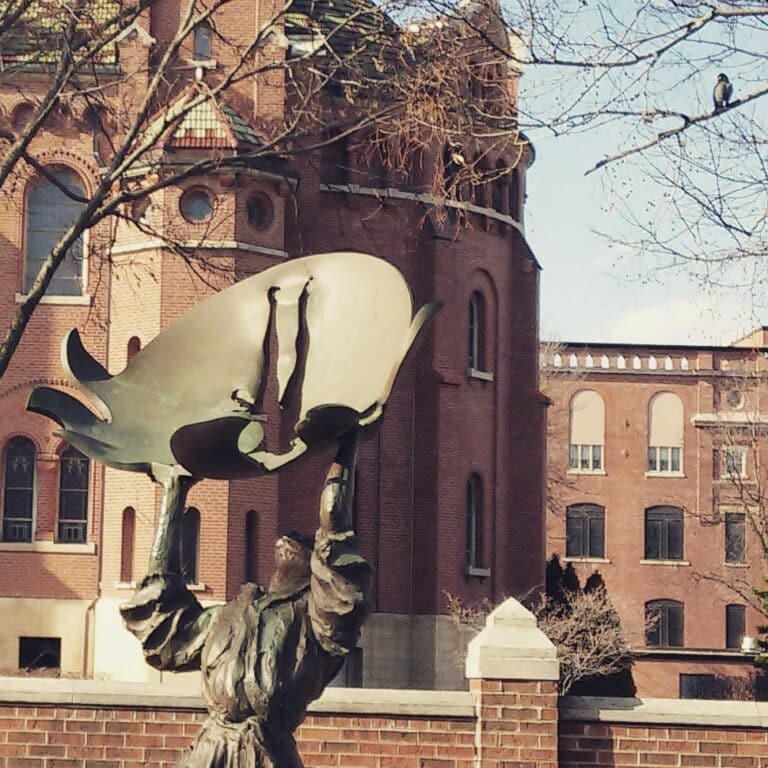 Christian resistance in the style of St. Francis