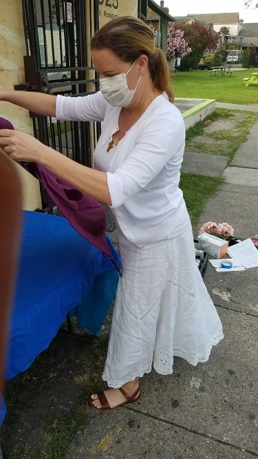 woman-white-dress-white-hospital-mask