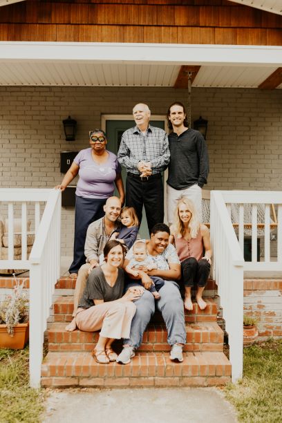 Corner House with Greg Little and residents