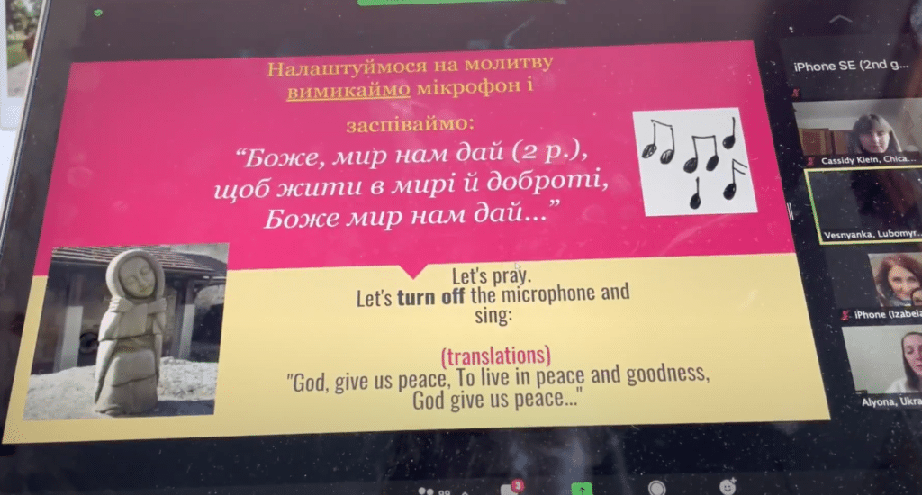 L'Arche Ukraine Zoom meeting