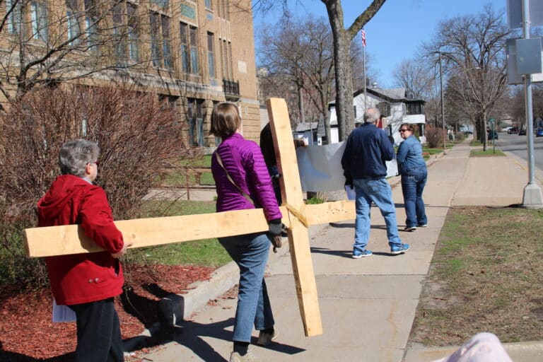 Jesus still suffers in his body