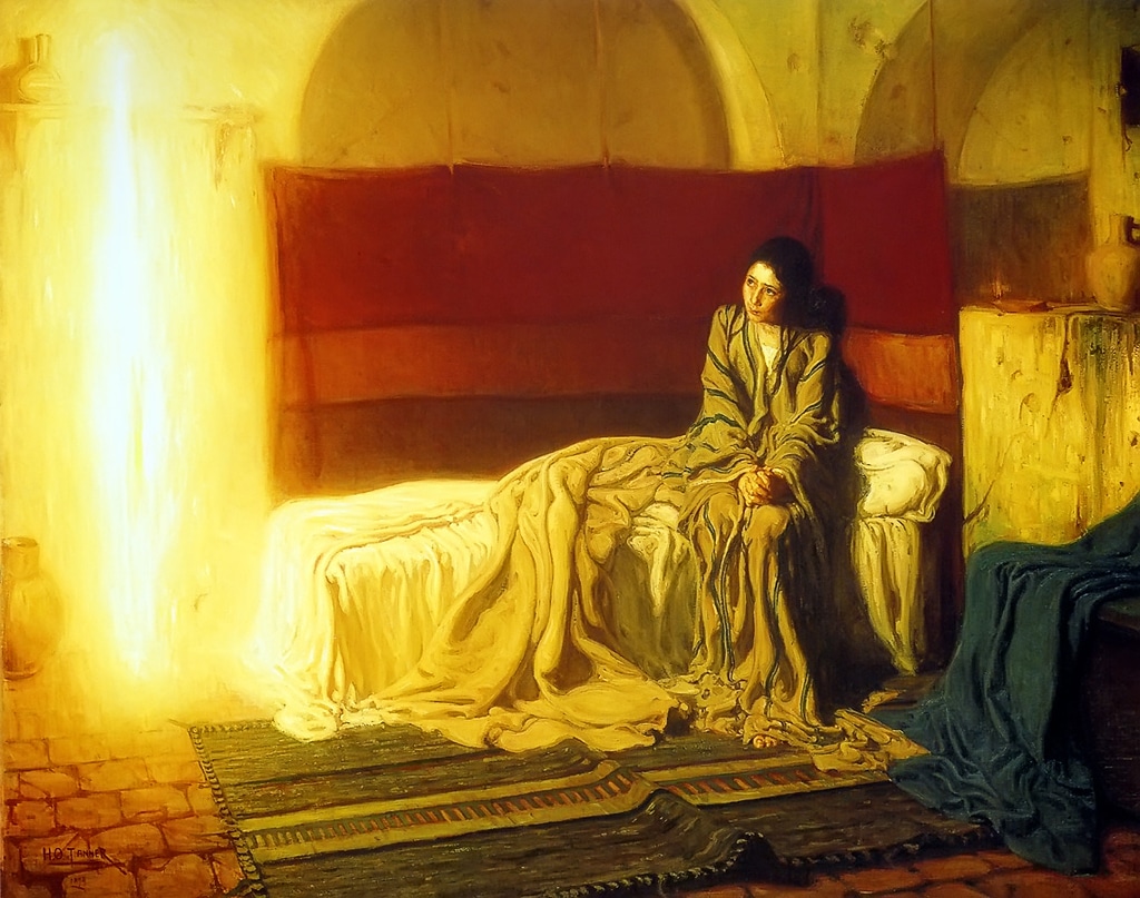 image The Annunciation by Henry Ossawa Tanner