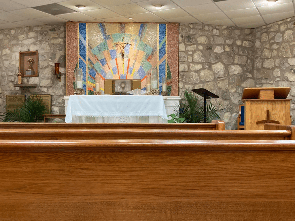 Adoration Chapel in  Lourdes Grotto & Tepeyac de San Antonio