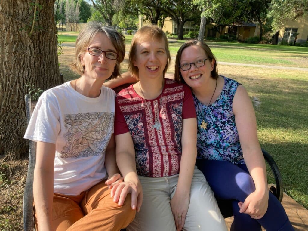 Franciscan Sisters of Perpetual Adoration Kristin Peters, Sarah Hennessey and Julia Walsh