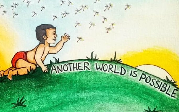 watercolor-baby-flowers-another-world-is-possible-annemarie-barrett