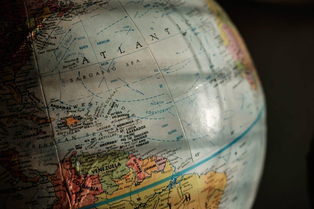 globe-featuring-Venezuela