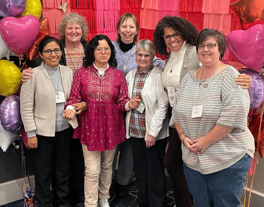 seven-women-colorful-background