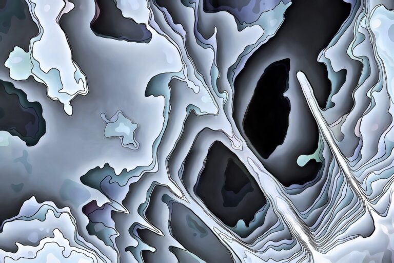 black and white abstract image