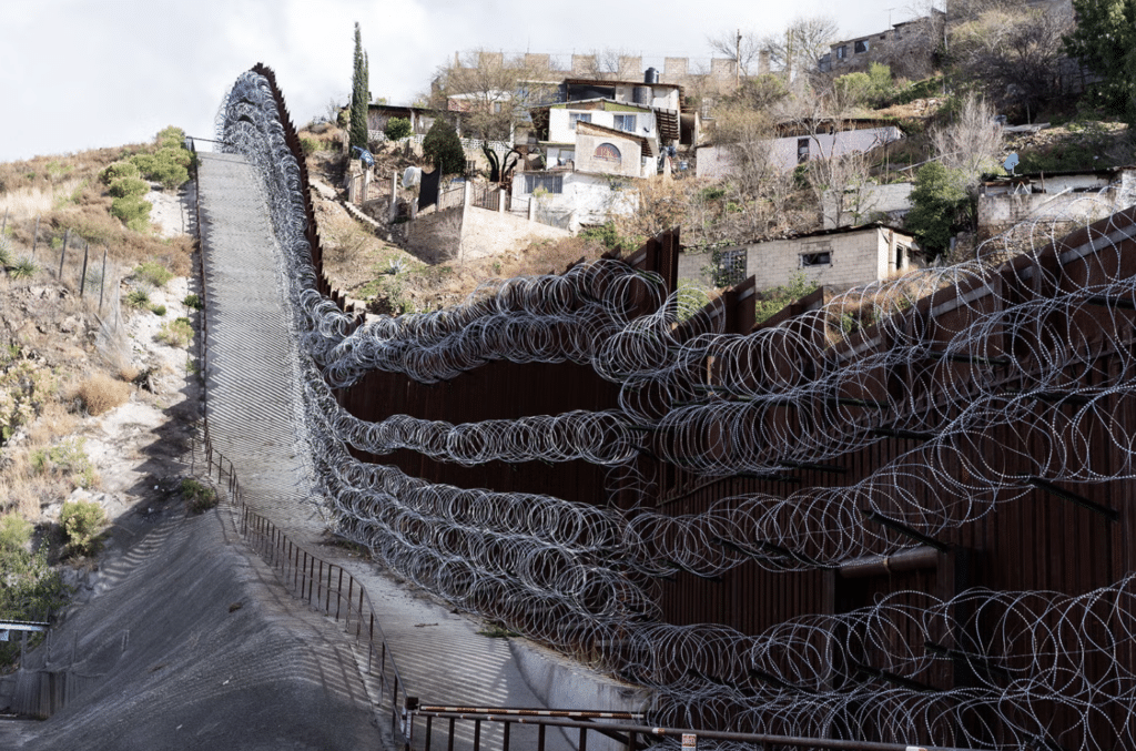 the US-Mexico border fence