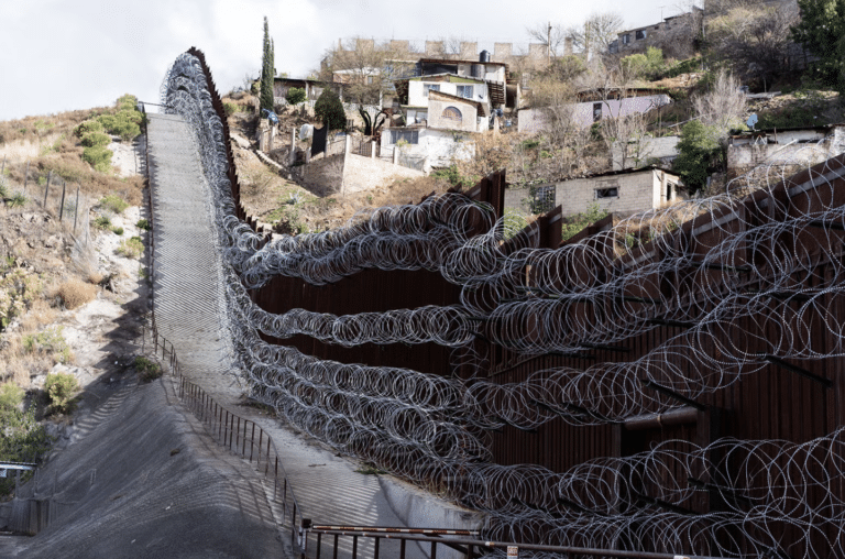the US-Mexico border fence